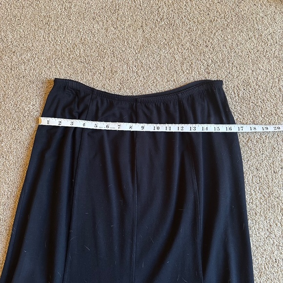 J.Jill Black Maxi Skirt with Sheer Inserts – Size S - Picture 5 of 5